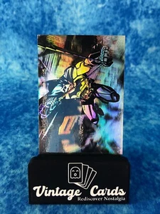 Batman Begins # 1 of 5 climbing with rope SINGLE Chase Card by Topps 2005 - Picture 1 of 2