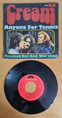 CREAM-ANYONE FOR TENNIS-ORIGINAL SPANISH 7" 45 ON POLYDOR-1968-V.G.C. - Image 1 of 2