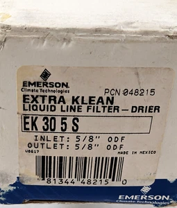 EMERSON EK-30 5 S 048215 LIQUID LINE FILTER DRIER 5/8" ODF - Picture 1 of 4