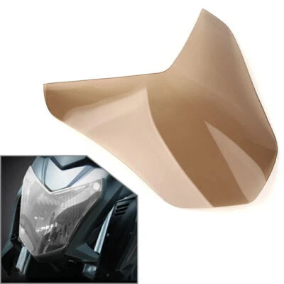 Front Headlight Guard Shield Screen Lens Cover Fit HONDA CB650F CBR650F Smoke - Image 1 of 4