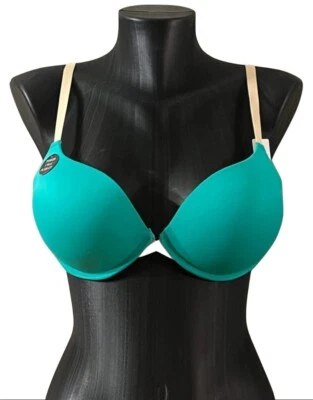 Teal 3 Way Power Push Up Bra 38C - Image 1 of 3