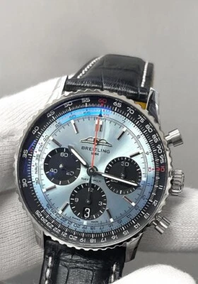 BREITLING Navitimer B01 Chronograph 41mm Blue Dial Men's Watch AB0139241C2P1 - Image 1 of 4