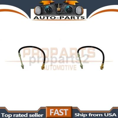 Kit delantero manguera freno hidráulico primera parada 2 piezas para AMC Ambassador 1971 4,2 L Foto 1 de 4