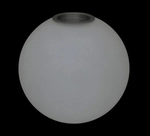 Mid Century Threaded 6 inch Round Lamp Shade to fit Max Bill & E.R Nele Lamps - Picture 1 of 9