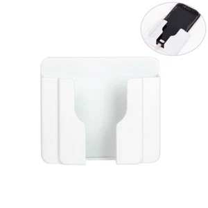 Wall-mounted Charging Rack Adhesive Phone Holder Media Organizer - Photo 1 sur 12