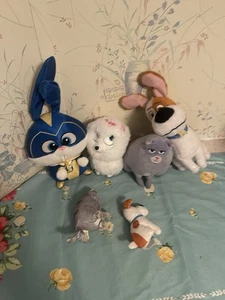 ¡Lote de peluches The Secret Life of Pets X6!! - Imagen 1 de 8