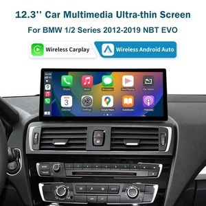 Kits de modernización estéreo de coche inalámbricos CarPlay para BMW Serie 1 2 F20 F21 F22 NBT EVO - Imagen 1 de 8