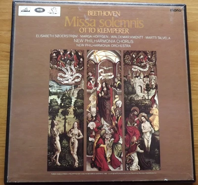 EMI/HMV AN 165-6 (First Edition) - Beethoven: Missa solemnis - Box set - VGC - Image 1 of 3