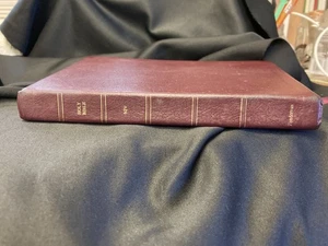 NIV Trimline Bible Burgundy Bonded Leather Zondervan 1984 - Imagen 1 de 6
