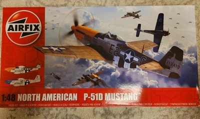 Mustang Airfix North American P-51D. 1:48. Modelo A05138. Foto 1 de 4