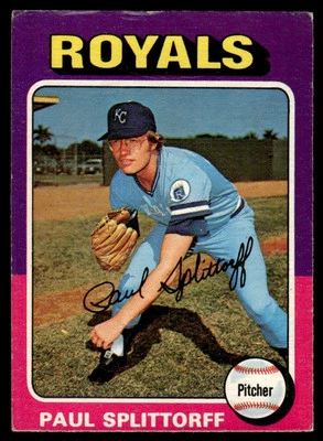 1975 O-Pee-Chee Paul Splittorff Kansas City Royals #340 - Image 1 of 2