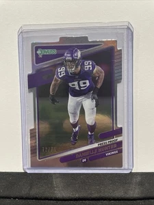 2021 Panini Donruss Press Proof Die-Cut #/75 Danielle Hunter #131 Vikings - Bild 1 von 2
