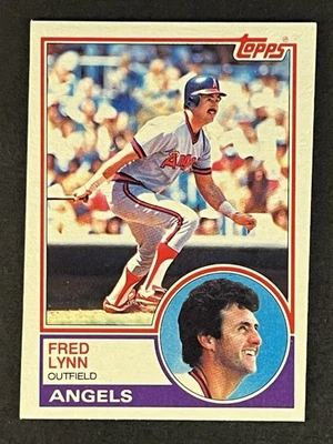 1983 Topps #520 Fred Lynn California Angels - Image 1 of 3