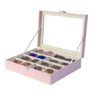 8-Slot Custodia per Occhiali da Sole Organizer, Porta Occhiali Espositore Collettore,... - Foto 1 di 7
