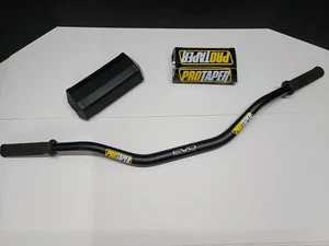 YFZ, TRX, ATV 1- 1/8 in CR high bend handle bars with new grips - Picture 1 of 7