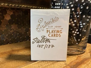 Signed FULTON'S CLIP JOINT "10 YEAR" ARTISTS PROOF #XX /137 🅰️❤️ - Picture 1 of 2