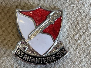 Die 93. Infanteriedivision Emaille Pin Anstecker (NEU) - Bild 1 von 2