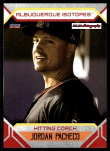 2023 Jordan Pacheco Choice Minor League Rookie Albuquerque Isotopes - Picture 1 of 2
