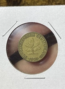 5 Pfennig Münze Deutschland 1950 - Bild 1 von 6