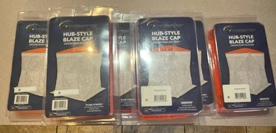 Lot Of 6 American Hub Style Blaze Caps - Image 1 of 3