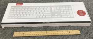 Macally Ultra Slim Usb-C Wired Keyboard - NIB, Sealed - - Picture 1 of 3