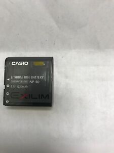 Casio Lithium Ion Rechargeable Digital Camera NP40