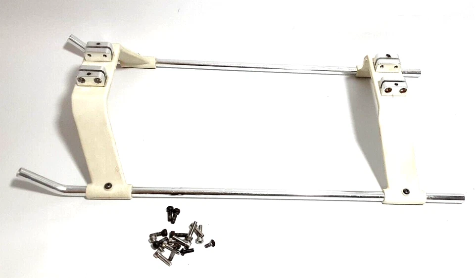 Synergy N5c Helicopter Landing Gear assembly Skids. Stainless Screws - Image 1 of 4