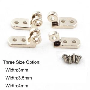 Universal Frame Replacement Eyeglasses Hinges Plastic Sunglasses Repair 10sets - Picture 1 of 8