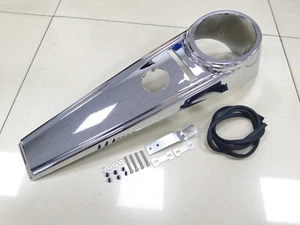 Chrome Dash Fuel Console Cover Fit For Harley Road King 08-23 FLHR Classic FLHRC - Picture 1 of 8