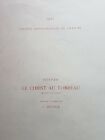 SOCIETE SEPTENTRIONALE DE GRAVURE 1931 "LE CHRIST AU TOMBEAU"  - par  HENNER