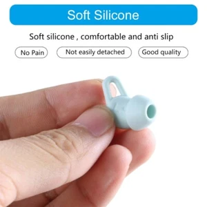 1Set Silicone Earbuds Tips Earplugs Set For Freelace pro2 Headphones Eartips - Picture 1 of 10