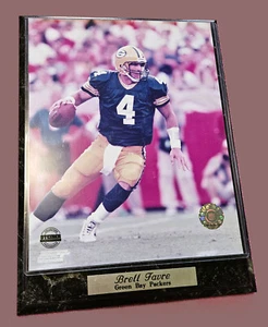 Brett Favre Green Bay Packers Plaque 8x10 Photo Steiner Sports NFL Licensed 2002 - Picture 1 of 3