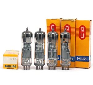 MATCHED QUAD PCL86/14GW8 PHILIPS NOS BRITISH Tube Valve Valvula 진공관 真空管 电子管 - Picture 1 of 2