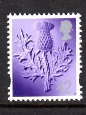 2005 Scotland 42p MNH Stamp SG S113 Regional Definitive Lilac Silver