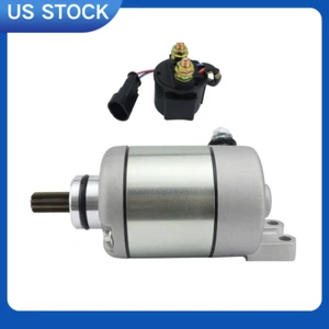 19620 Starter Motor & Relay For Polaris Outlaw 450 MXR 2009 4011801 - Picture 1 of 4