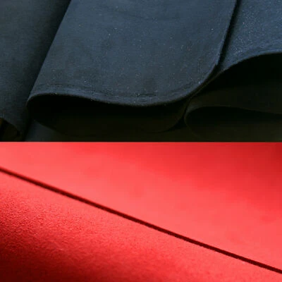 1.4mm HEAVY MICROFIBER ULTRASUEDE ARTIFICIAL SUEDE SHOE BAGS POUCH CRAFTS 54"W - Image 1 of 4