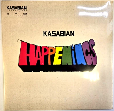 Kasabian Happenings LP Album vinyl record Limited Red 2024 on Sony - Image 1 of 4