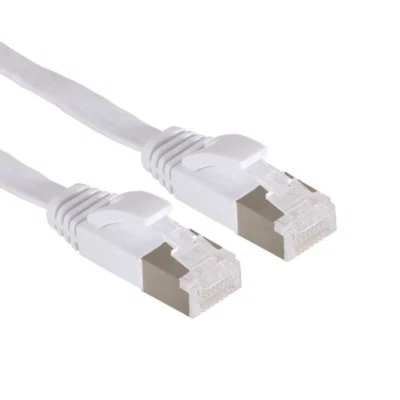 3FT Category 7 Cat7 Shielded Network Ethernet Patch Cable Cord - White - Image 1 of 4