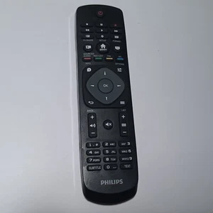 Mando a distancia Philips usado Smart TV guía fuentes de audio lista de grabación formato de configuración #174 - Imagen 1 de 3