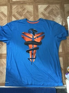 Nike Kobe Bryant Shirt Kobe Shirt blau SELTEN Größe XL schwarz Mamba einmal getragen Kobe - Bild 1 von 3