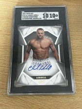 SGC 10 Topps UFC Striking Signatures Chuck Liddell AUTO /25 Silver STS-CLI