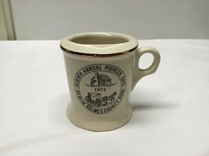 Vintage 7th Annual Pioneer Days Mustache Mug - Berlin, Holmes County, Ohio- 1972 - Picture 1 of 12