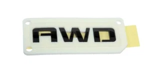 rear liftgate black AWD emblem badge for 2018 2019 2020 2021 Chevrolet Equinox - Picture 1 of 1