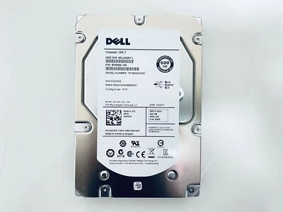 Dell W347K  Cheetah 15K .7 0W347K ST3600057SS 600GB 6G 3.5" SAS HARD DRIVE - Image 1 of 4