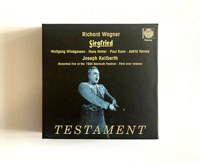 Wagner Siegfried Keilberth 1955 Bayreuth 4 x CD Box Set Testament NM/M 2006 - Image 1 of 4