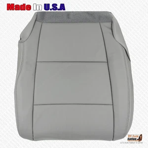 For 2012 2013 Honda Pilot Front Driver Side Bottom Leather Seat Cover Gray - Picture 1 of 9