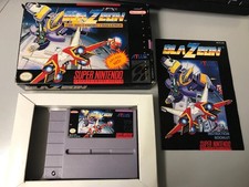 Nintendo Super Nintendo SNES BLAZEON NTSC USA Version Complete with Manual