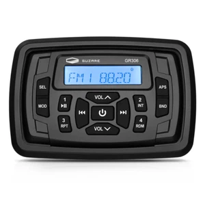 Boat Bluetooth Audio Receiver Marine Stereo System unit FM AM Radio for ATV UTV - Picture 1 of 14