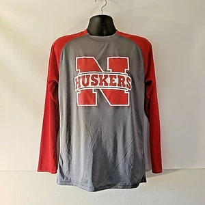 Nebraska Cornhuskers Pro Edge Shirt - Langarm Medium Herren - Bild 1 von 5
