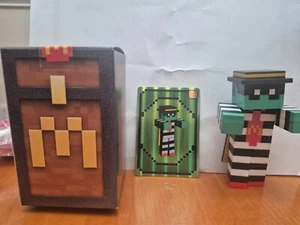 2025 McDonald's Minecraft Adult Happy Meal ZOMBIE HAMBURGLAR w/Unused Code Card - Picture 1 of 2